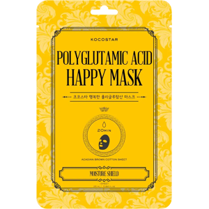 KOCOSTAR Polyglutamic Acid Happy Mask - Kasvonaamio KOCOSTAR Polyglutamic Acid Happy Mask - Kasvonaamio