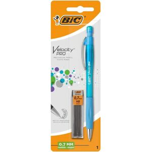 BiC Velocity Pro lyijytäytekynä 0,7 + täyttölyijyt 12kpl lajitelma BiC Velocity Pro lyijytäytekynä 0,7 + täyttölyijyt 12kpl lajitelma