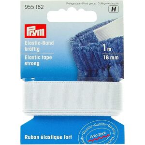 Prym resorikuminauha 18mm valkoinen 1 m/pakkaus Prym resorikuminauha 18mm valkoinen 1 m/pakkaus