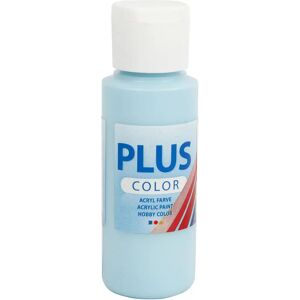 Plus Color askartelumaali 60 ml jäänsininen Plus Color askartelumaali 60 ml jäänsininen