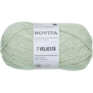 Novita lanka 7 Veljestä 100 g jäkälä 047 Novita lanka 7 Veljestä 100 g jäkälä 047