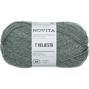 Novita lanka 7 Veljestä 100 g kallio 048 Novita lanka 7 Veljestä 100 g kallio 048