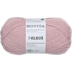 Novita lanka 7 Veljestä 100 g marjapuuro 053 Novita lanka 7 Veljestä 100 g marjapuuro 053
