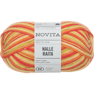 Novita lanka Nalle Raita 100 g pelle 8171 Novita lanka Nalle Raita 100 g pelle 8171