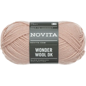Novita lanka Wonder Wool DK 50 g puuteri 609 Novita lanka Wonder Wool DK 50 g puuteri 609