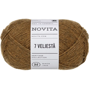 Novita lanka 7 Veljestä 100 g kupari 646 Novita lanka 7 Veljestä 100 g kupari 646