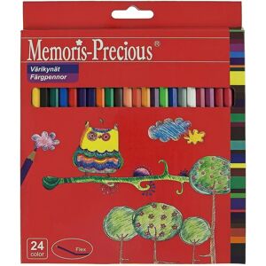 Memoris Precious värikynät 24 kpl Memoris Precious värikynät 24 kpl