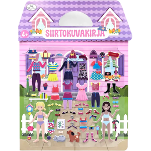 J.K. Primeco siirtotarrakirja Pukeutumisleikki J.K. Primeco siirtotarrakirja Pukeutumisleikki