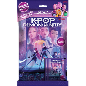 KPop Demon Hunters KPDH tarra-albumi + 2 Blind Bags SE/FI KPop Demon Hunters KPDH tarra-albumi + 2 Blind Bags SE/FI