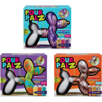 Pour Palz askartelu Balloon Dog Pour Palz askartelu Balloon Dog