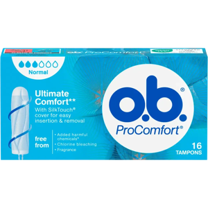 O.B. ProComfort Normal Tamponit - Menstruatiohygienia O.B. ProComfort Normal Tamponit - Menstruatiohygienia
