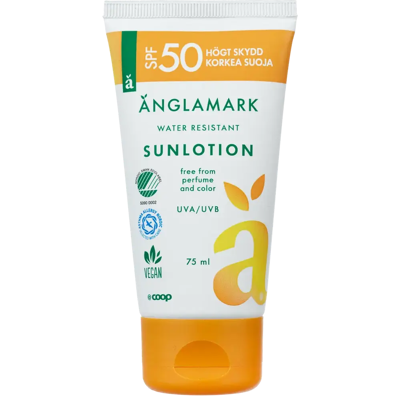 Änglamark Sunlotion SPF50 aurinkovoide 75 ml Änglamark Sunlotion SPF50 aurinkovoide 75 ml