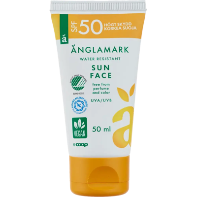 Änglamark - Kasvojen aurinkovoide SPF50 - 50 ml - Aurinkovoide Änglamark - Kasvojen aurinkovoide SPF50 - 50 ml - Aurinkovoide
