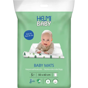Helmi Baby Vaipanvaihtoalusta 5 kpl Helmi Baby Vaipanvaihtoalusta 5 kpl