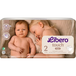 Libero Touch teippivaippa koko 2, 47kpl, 3-6 kg Libero Touch teippivaippa koko 2, 47kpl, 3-6 kg