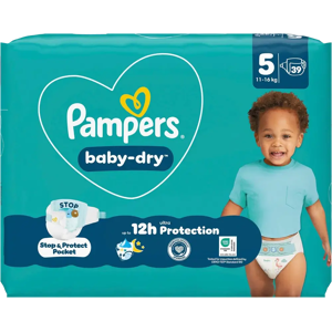 Pampers Baby Dry S5 11-16kg 39kpl vaippa Pampers Baby Dry S5 11-16kg 39kpl vaippa