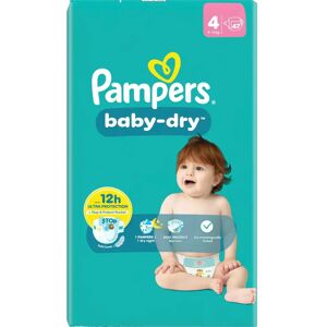 Pampers Baby Dry S4 9-14kg 47kpl vaippa Pampers Baby Dry S4 9-14kg 47kpl vaippa