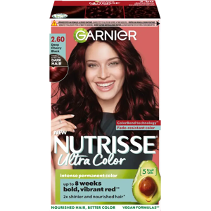 Garnier Nutrisse Syvä Kirsikka Musta Hiusväri - Hiusväri Garnier Nutrisse Syvä Kirsikka Musta Hiusväri - Hiusväri