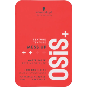Schwarzkopf Osis+ Mess Up Matte Pasta - Hiusvaha Schwarzkopf Osis+ Mess Up Matte Pasta - Hiusvaha