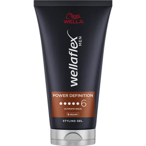 Wellaflex Men power definition hiusgeeli 150 ml Wellaflex Men power definition hiusgeeli 150 ml