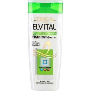 L'Oréal Paris Elvital Multivitamin 2in1 Shampoo Ja Hoitoaine Normaaleille Hiuksille 250ml L'Oréal Paris Elvital Multivitamin 2in1 Shampoo Ja Hoitoaine Normaaleille Hiuksille 250ml
