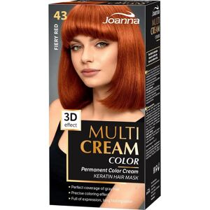 Joanna - Multi color cream hiusväri 43 - Fiery red - Shade 43 - hair dye Joanna - Multi color cream hiusväri 43 - Fiery red - Shade 43 - hair dye