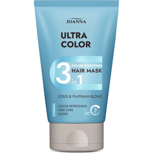 Joanna Ultra Color Boosting hiusnaamio cold blond 100 ml Joanna Ultra Color Boosting hiusnaamio cold blond 100 ml