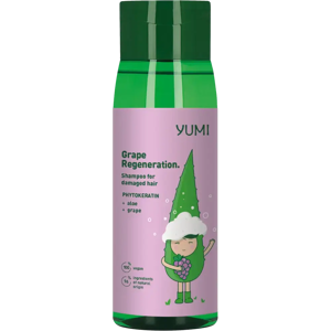 Yumi korjaava shampoo vaurioituneille hiuksille viinirypäle 300 ml Yumi korjaava shampoo vaurioituneille hiuksille viinirypäle 300 ml