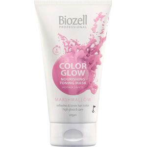 Biozell Color Glow Ravitseva Toning Kasvonaamio - Marshmallow Biozell Color Glow Ravitseva Toning Kasvonaamio - Marshmallow
