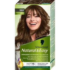 Schwarzkopf Natural & Easy 560 Kashmir Vaaleanruskea - Hiusväri Schwarzkopf Natural & Easy 560 Kashmir Vaaleanruskea - Hiusväri