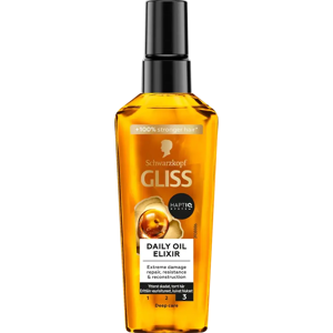 Schwarzkopf Gliss Päivittäinen Öljy Eliksiiri - Korjaus & Kiilto - Hiusten Öljy Schwarzkopf Gliss Päivittäinen Öljy Eliksiiri - Korjaus & Kiilto - Hiusten Öljy