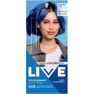 Schwarzkopf Live Ultra Brights 95 Electric Blue Schwarzkopf Live Ultra Brights 95 Electric Blue