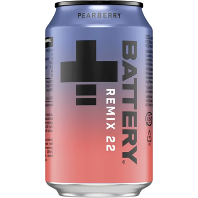 Battery Remix 22 energiajuoma tölkki 0,33 L Battery Remix 22 energiajuoma tölkki 0,33 L