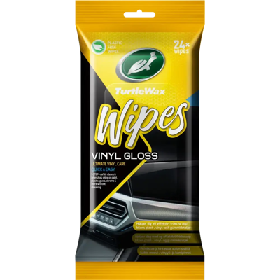 Turtle Wax puhdistusliina kumi&muovi kirkas 24kpl Turtle Wax puhdistusliina kumi&muovi kirkas 24kpl