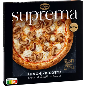 Dr. Oetker Suprema Funghi Ricotta pakastepizza 525 g Dr. Oetker Suprema Funghi Ricotta pakastepizza 525 g