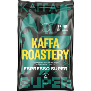 Kaffa Roastery Espresso Super kahvipapu 250g Kaffa Roastery Espresso Super kahvipapu 250g