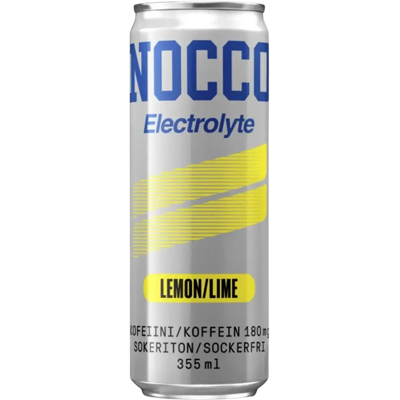 Nocco Electrolyte Lemon Lime hiilihapotettu juoma 355ml Nocco Electrolyte Lemon Lime hiilihapotettu juoma 355ml