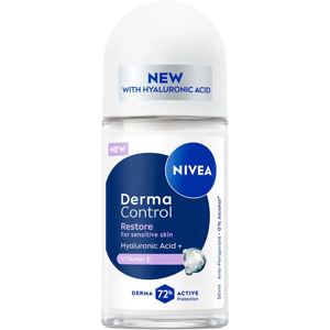 NIVEA 50ml Derma Control Restore Deo Roll-on -antiperspirantti NIVEA 50ml Derma Control Restore Deo Roll-on -antiperspirantti
