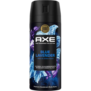 Axe - 72h Fine Fragrance Blue Lavender - 150 ml - Vartalosuihke Axe - 72h Fine Fragrance Blue Lavender - 150 ml - Vartalosuihke