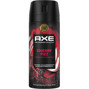 Axe - 72h Fine Fragrance Cherry Fizz - 150 ML - Koko vartalonsuihke Axe - 72h Fine Fragrance Cherry Fizz - 150 ML - Koko vartalonsuihke