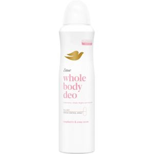 Dove Whole Body Raspberry & Rose deodorantti spray 150 ml Dove Whole Body Raspberry & Rose deodorantti spray 150 ml