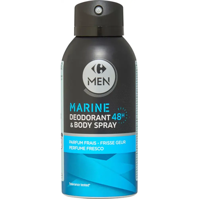 Carrefour Men Marine deo spray deodorantti 150 ml Carrefour Men Marine deo spray deodorantti 150 ml