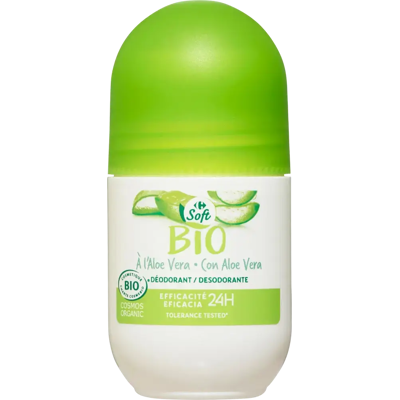 Carrefour Bio aloe vera roll on 50ml Carrefour Bio aloe vera roll on 50ml