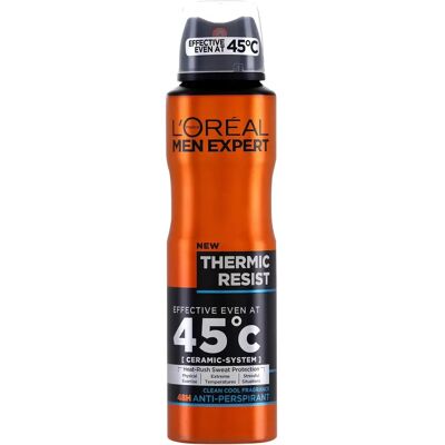 L'Oréal Paris Men Expert Deodorant Thermic Resist Spray antiperspirantti 150ml L'Oréal Paris Men Expert Deodorant Thermic Resist Spray antiperspirantti 150ml