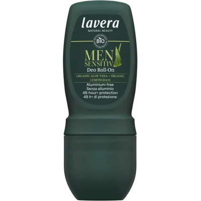 Lavera Men Sensitiv Roll-On deodorantti 48h 50 ml Lavera Men Sensitiv Roll-On deodorantti 48h 50 ml