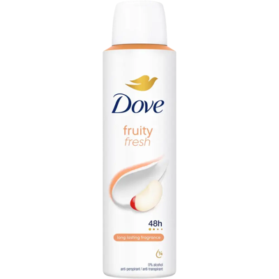 Dove 48h Fruity Antiperspirantti Deodorantti Spray 150 ML Dove 48h Fruity Antiperspirantti Deodorantti Spray 150 ML