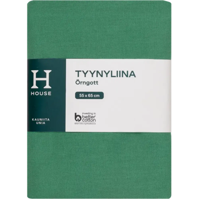 House tyynyliina 55 x 65 cm vihreä House tyynyliina 55 x 65 cm vihreä