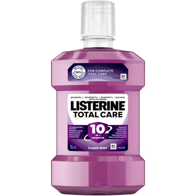 Listerine Total Care - Suuvesi täydelliseen suunhoitoon Listerine Total Care - Suuvesi täydelliseen suunhoitoon