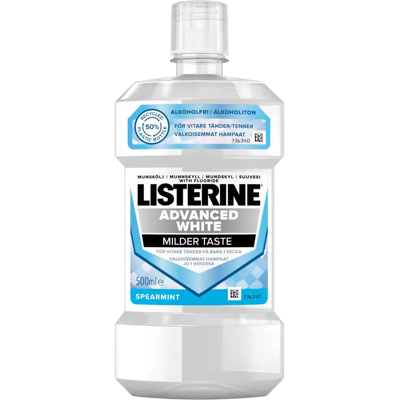 Listerine Advanced White Milder Taste - Suuvesi Listerine Advanced White Milder Taste - Suuvesi