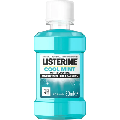 Listerine Cool Mint Milder Taste suuvesi 80 ml Listerine Cool Mint Milder Taste suuvesi 80 ml